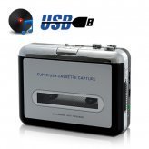 Handy USB Cassette Player and Tape-to-MP3 Digital Converter